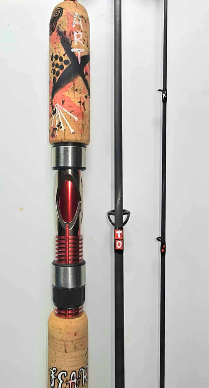 7'7" 3 piece travel rod